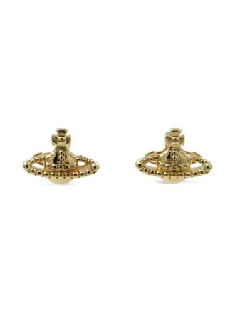 Vivienne Westwood 2020s orb-shape earrings - unisex - Brass - One Size - Gold