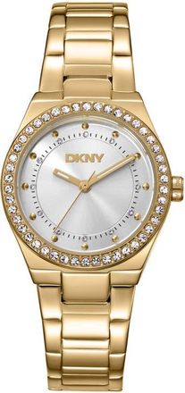 DKNY Essential Glitz Bracelet Watch, 30mm in Silver/gold Tone at Nordstrom
