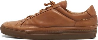Common Projects Sneakers Achilles in pelle con lacci - Marrone