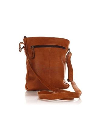 Hill Burry Mens Shoulder Bag Brown Genuine Leather Shoulder-bags
