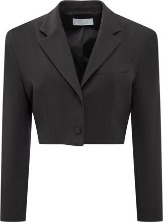 Giuseppe Di Morabito Black Solid Notched Lapel Blazer