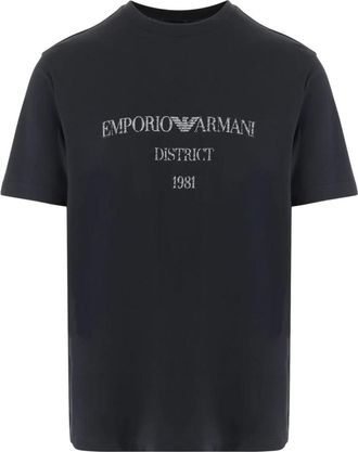 Emporio Armani Uomo, Top, Blu, XL, new