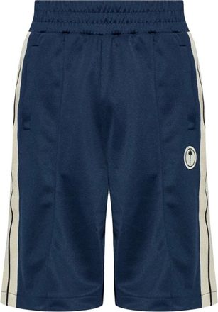 Palm Angels Pantaloncini Straight-Cut - - Sport - Uomo - Blu - M