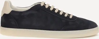Brunello Cucinelli Sneakers in pelle scamosciata Man 45