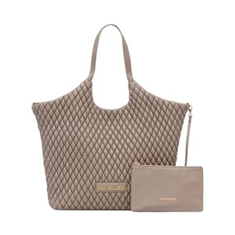 Love Moschino Bolso Shopper - Bags - Mujer - Beige - ONE SIZE