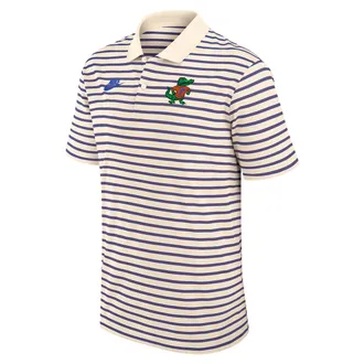 Nike Florida Legacy Striped Nike Mens Dri-FIT College Polo in Brown | 02LX0F2SUFV-WT3