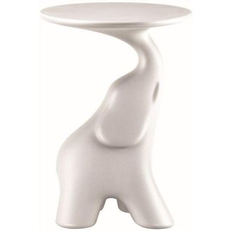 QEEBOO Tavolino Elefante Pako Bianco