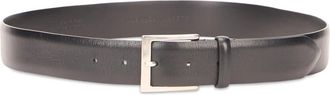 Alberta Ferretti Leren Riem - Dames - Riemen - Zwart - S - Leer - Accessoires