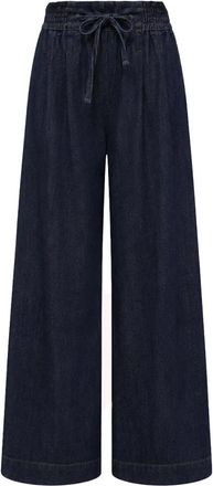 By-Bar Amsterdam Jaxx Pants - Dames - Broeken - Blauw - Maat: XS Katoen