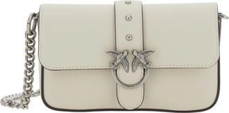 Pinko Mujer, Bolsos, Blanco, Talla: ONE Size