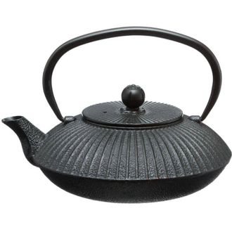 Secret de Gourmet Tetera De Jard&iacute;n Negra 0.8l - Tetera De Jard&iacute;n Negra 0.8l, Hierro Fundido, Acero Inoxidable, Dimensiones L. 20 X L. 18 X H. 9.5 Cm - Sg Secret De Gour