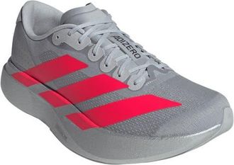 adidas Adizero Evo SL Running Shoe in Silver/Lucid Red/Iron at Nordstrom, Size 11.5