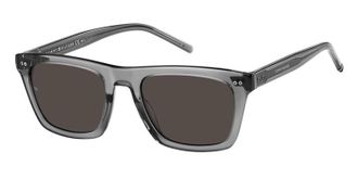 Tommy Hilfiger Mens 1890/s Kb7 Sunglasses In Transparent Grey