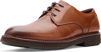 Johnston & Murphy Tyson Plain Toe Mens Shoes Tan Full Grain : 11.5 M (D), Leather