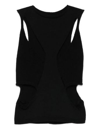 Rick Owens Tanja tanktop - Zwart