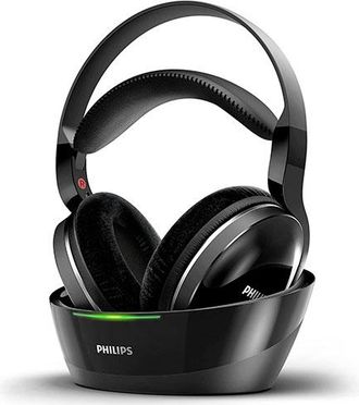 Philips Shd8850/12 Auricular Y Casco Inal&aacute;mbrico Diadema M&uacute;sica Negro