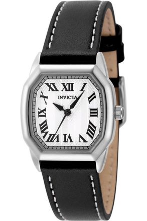 Invicta Wildflower 48961 Dameshorloge - Quartz Uurwerk - Roestvrij Staal met Zilveren Wijzerplaat - 27 mm