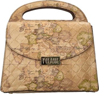 Alviero Martini 1A Classe Geo Classic Handtas met Schouderband - Dames - Handtassen - Veelkleurig - ONE Size - Leer - Tassen