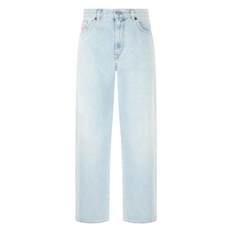 Diesel Straight Jeans, female, Blue, Size: W30 Light Denim Jeans