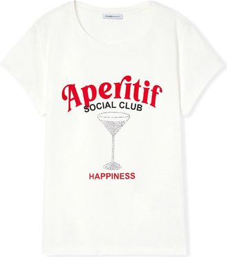 Motivi T-Shirts - Dames - T-shirts - Wit - S - Katoen - Tops