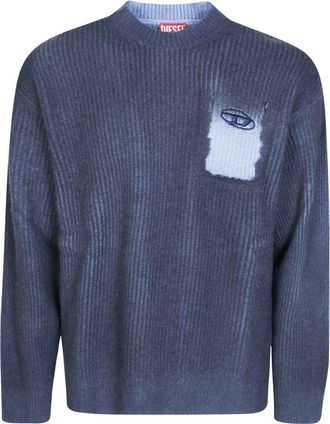 Diesel Uomo, Maglie, Blu, XL, new