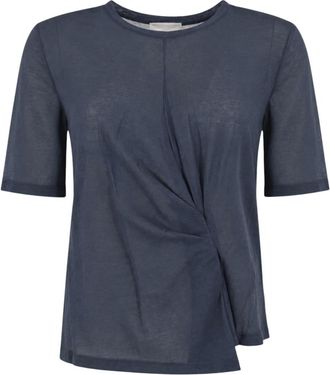 Semicouture Donna, Top, Blu, L, new
