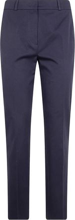 Max Mara Dames, Broeken, Blauw, Maat: XS