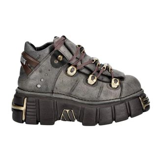 New Rock Donna, Scarpe, Grigio, 39 EU, new