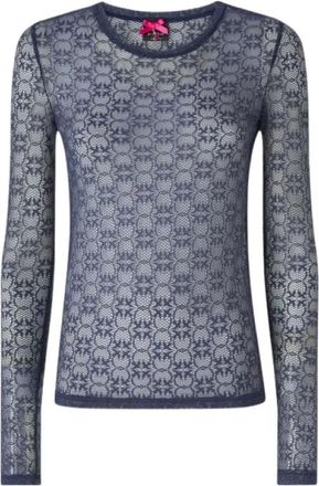 Pinko Pinko, Tops, Dames, Blauw, S, Pinko - Blouses & Shirts > Blouses
