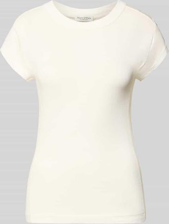 Marc O'Polo Slim Fit T-Shirt aus reiner Baumwolle in Hellgrau, Gr&ouml;&szlig;e XXL