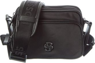 HUGO BOSS B Icon Ew Zip Canvas Bag