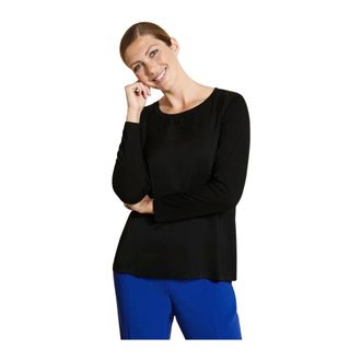 Marina Rinaldi Valle T-Shirt in Trendy Style - female - Marina Rinaldi - T-Shirts - Black - S - Tops