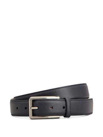 Tod's leather belt - men - Calf Leather - 95 - Black