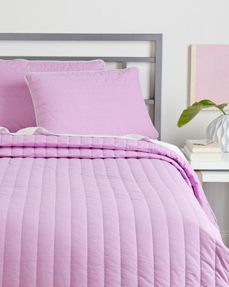 Superior Discontinued Superior Brandon Reversible Button Closure Cotton Quilt Set