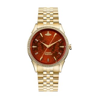 Vivienne Westwood Womens Ladies VV208RDGD Watch - Gold Stainless Steel - One Size