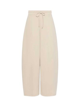 Max Mara technisch katoenen jersey tonvormige broek Rock