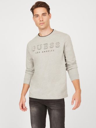 Guess Kalico Logo Long-Sleeve Tee