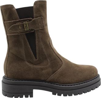 Nero Giardini Monraine Steunzool - Dames - Chelseaboots - Bruin - 40 EU - Schoenen