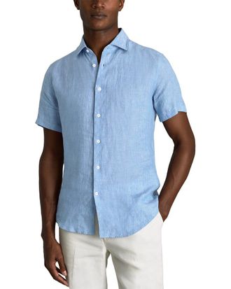 Reiss Holiday Linen Casual Shirt