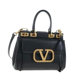 Valentino Pre-owned Vintage Handbag - Dames - Pre-owned - Zwart - Maat: ONE Size Leer