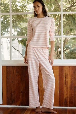 Papinelle Sleepwear Soft Cotton Blend Knit Pajama Set
