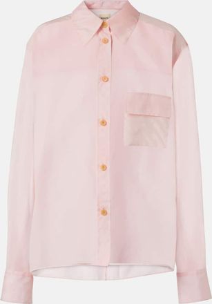 Khaite Blusa Yatty in organza di seta