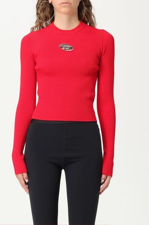 Diesel Maglia Diesel in viscosa a coste Oval D