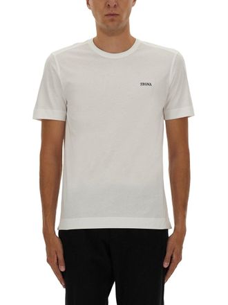 Ermenegildo Zegna T Shirt With Logo