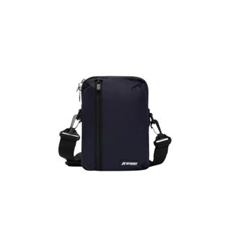 K-Way Barbiton Schoudertas - Heren - Schoudertassen - Blauw - ONE Size - Tassen