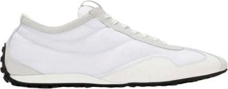 Balmain White Runner Sneakers