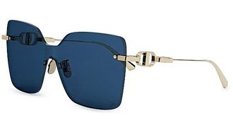 Dior CD CHAIN M1U Blue Shield Ladies Sunglasses CD40153 10V 140