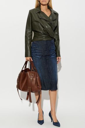 Diesel Skirt DE-IRTI-FSJ, Womens, Navy Blue
