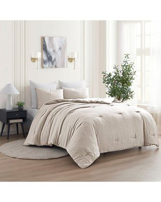 Kathy Ireland Waffle Down Alternative Comforter Set