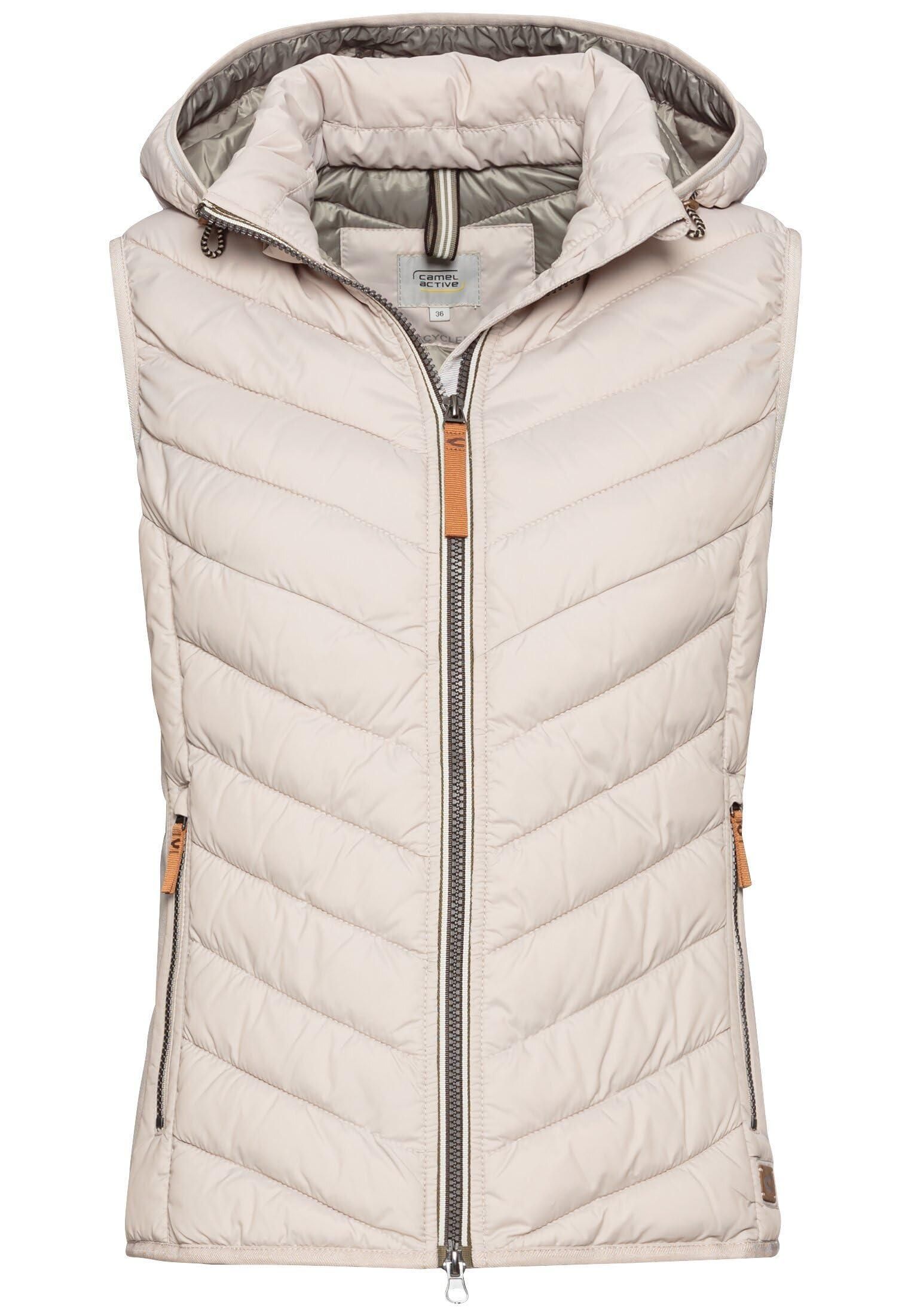Camel Active Daunen Steppweste Lang Damen Camel Active Lange Damen